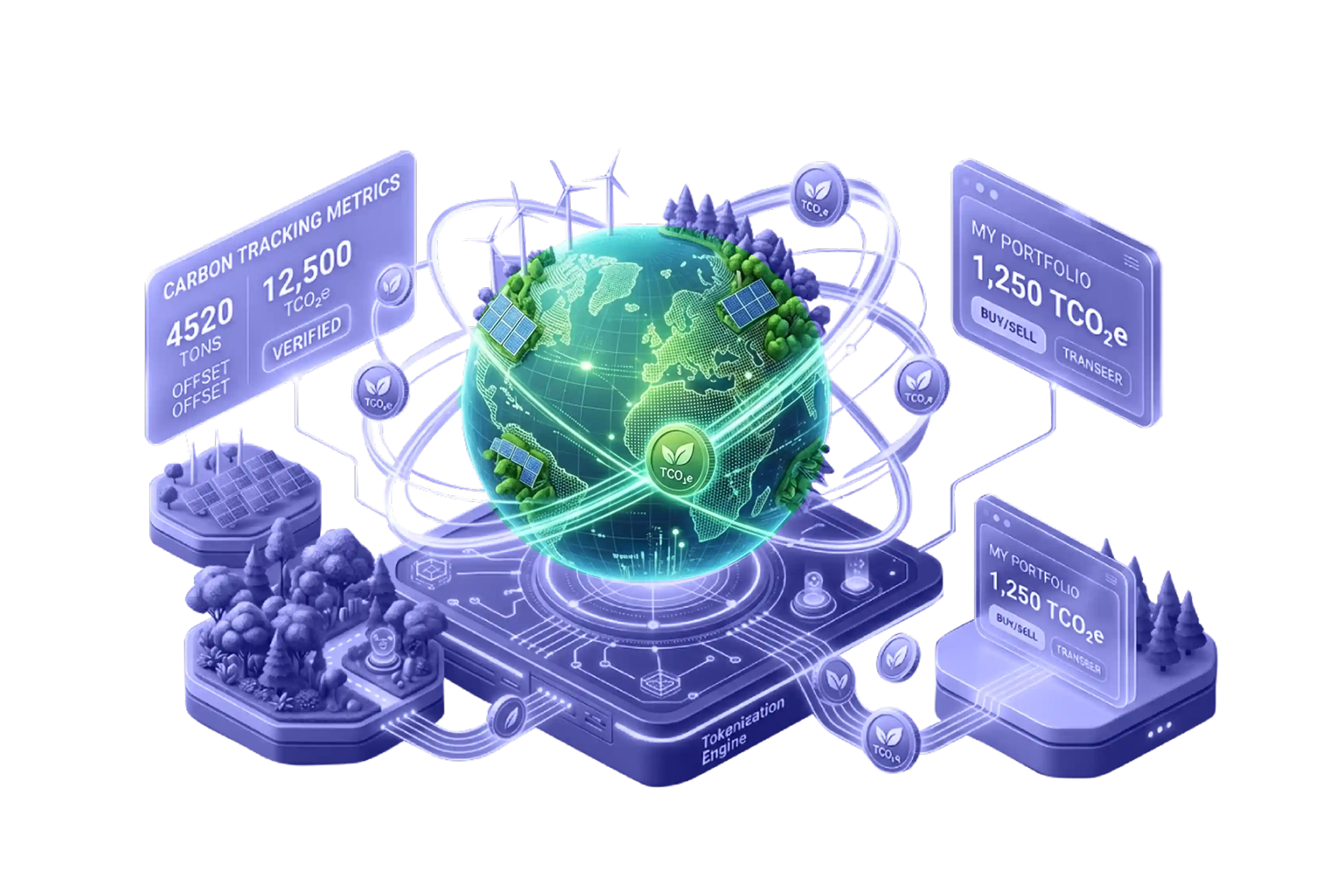 Carbon Credits Tokenization Development