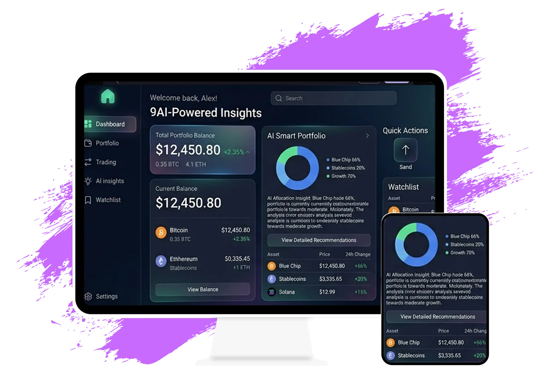 Non-Custodial Crypto Browser Extension Wallet
